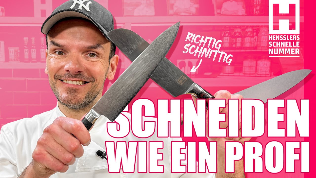 Schneiden lernen mit Steffen Henssler – schnell & einfach erklärt