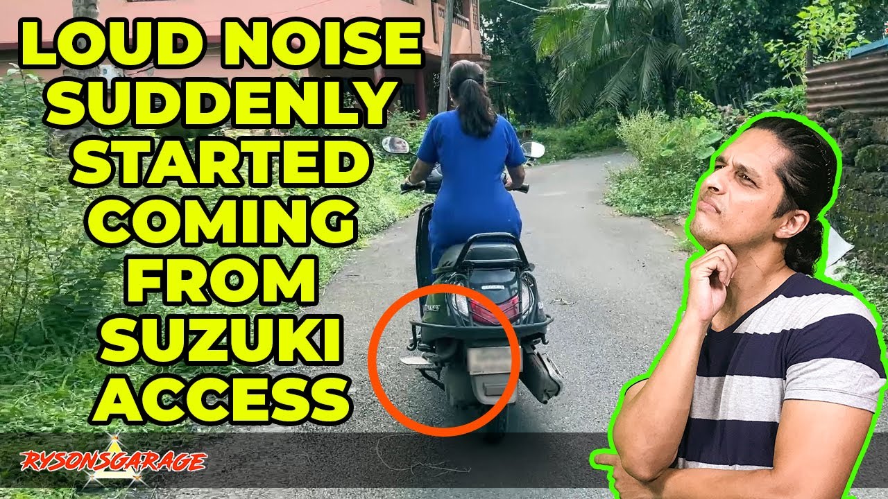 Suzuki Access Rollers Replace | Loud Sound Coming From the Rear | Hindi