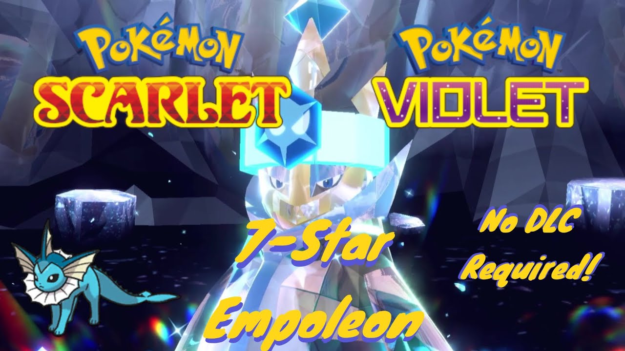 Pok&eacute;mon Scarlet/Violet: 7-Star Empoleon Tera Raid EASY SOLO (No DLC)