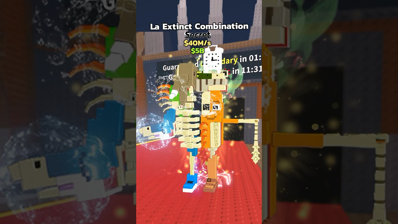 La Extinct Combination #brainrot #roblox #stealabrainrot #games #gaming #funny