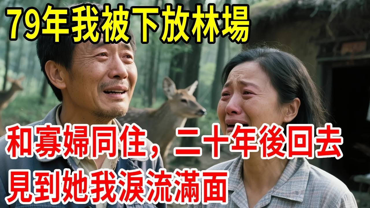 79年我被下放林場，和寡婦同住，二十年後回去，見到她我淚流滿面#原創#情感