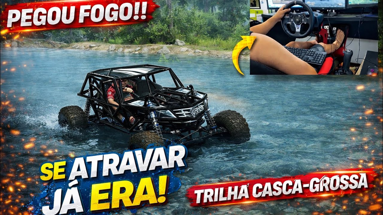 MUDRUNNER - ESSA TRILHA TA PUXADA… - QUARTO PONTO DE APOIO