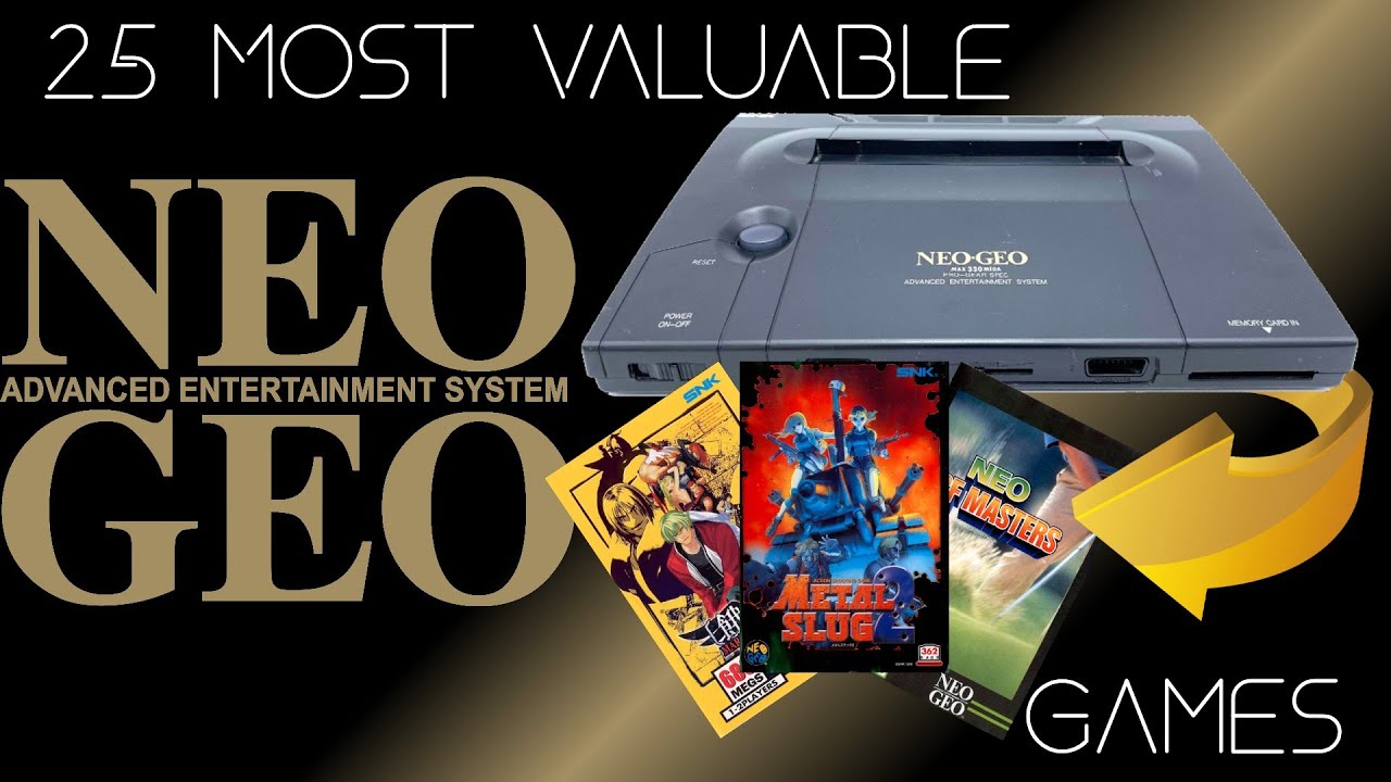 25 Most Valuable SNK Neo Geo AES Games (From 2004 to 2024)