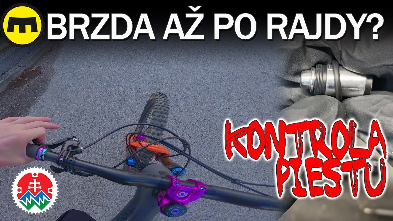 Brzdová páka až po riaditká? 2/2 Diagnostika, Kontrola piestu a tesnení MAGURA MT @slovakbikeparks