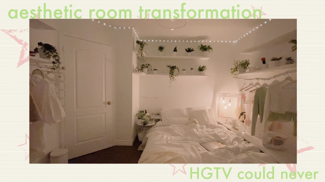 EXTREME BEDROOM MAKEOVER | aesthetic bedroom transformation