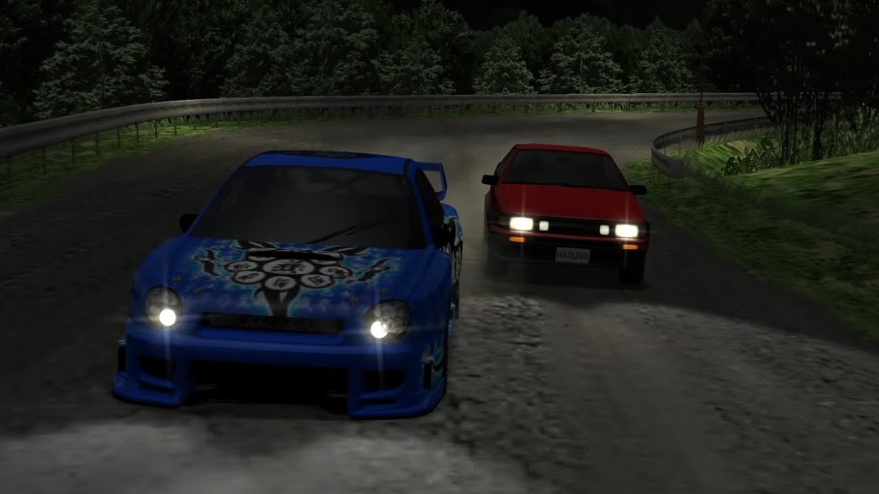KAIDO 峠の伝説//Tokyo Xtreme Racer Drift 2 - Haruna Levin AE86 VS Jintei 迅帝//Emperor Speed