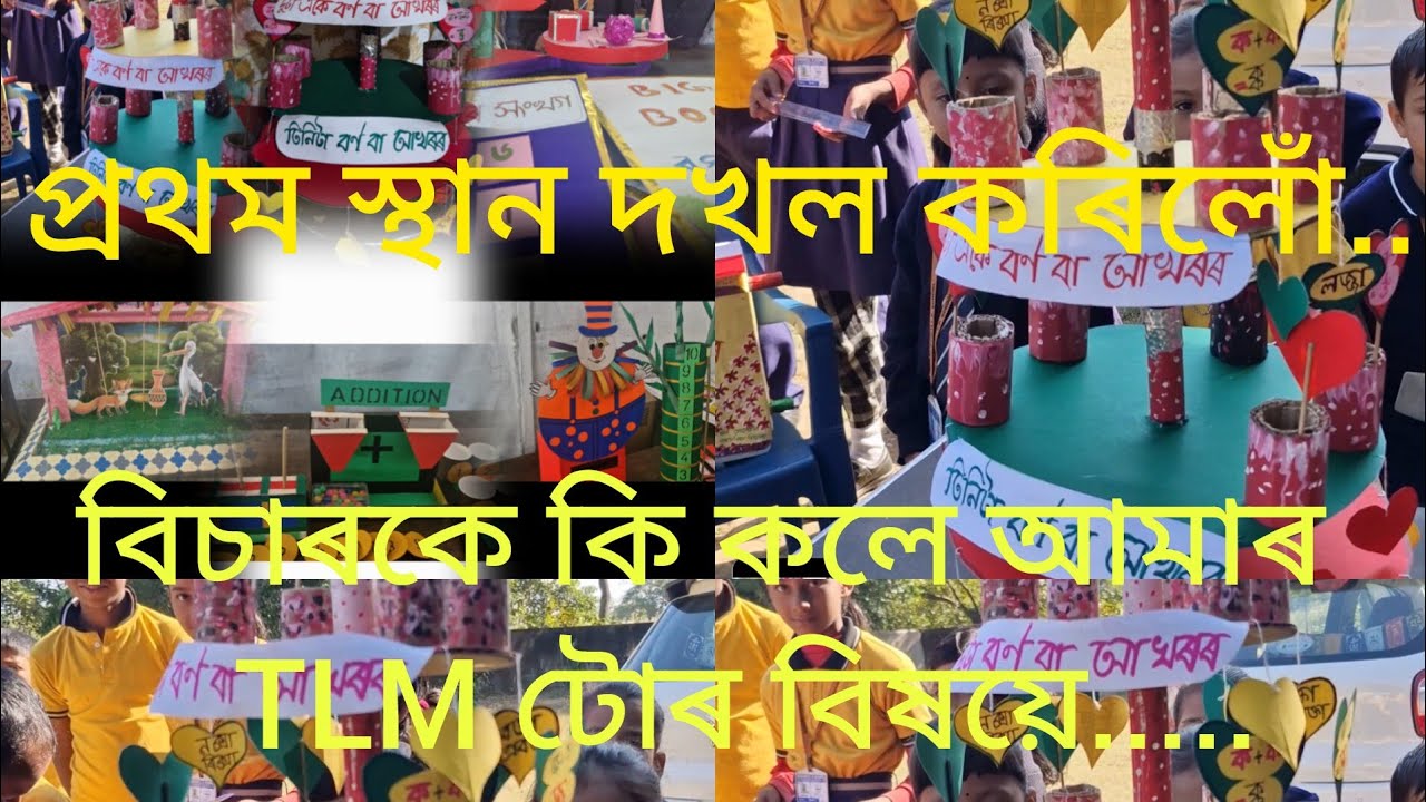 Cluster level//TLM Exhibition //Competition// TLM মেলা // We got first prize// //বিচাৰকৰ মন্তব্য//
