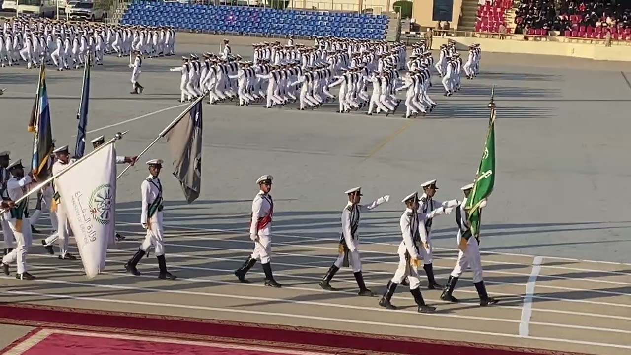حفل تخرج الدفعة 77 معهد الدراسات الفنية البحرية الجزء الأول 2024
