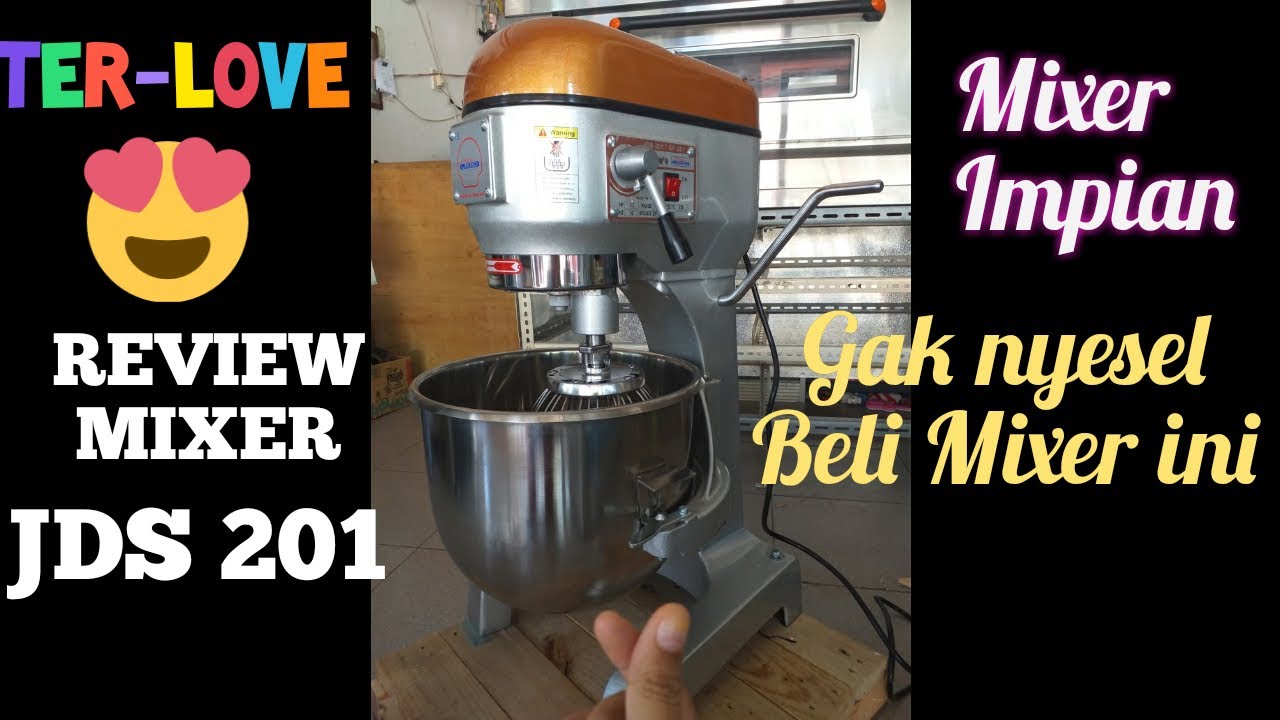 TUTORIAL MENGADON ROTI | TAHAPAN MEMASUKKAN BAHAN | REVIEW PLANETARY MIXER JDS Goodfriends 201