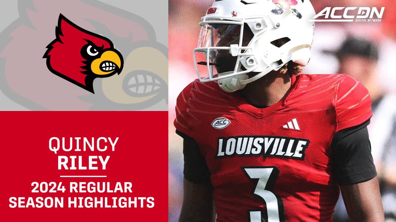 Quincy Riley 2024 Regular Season Highlights | Louisville DB