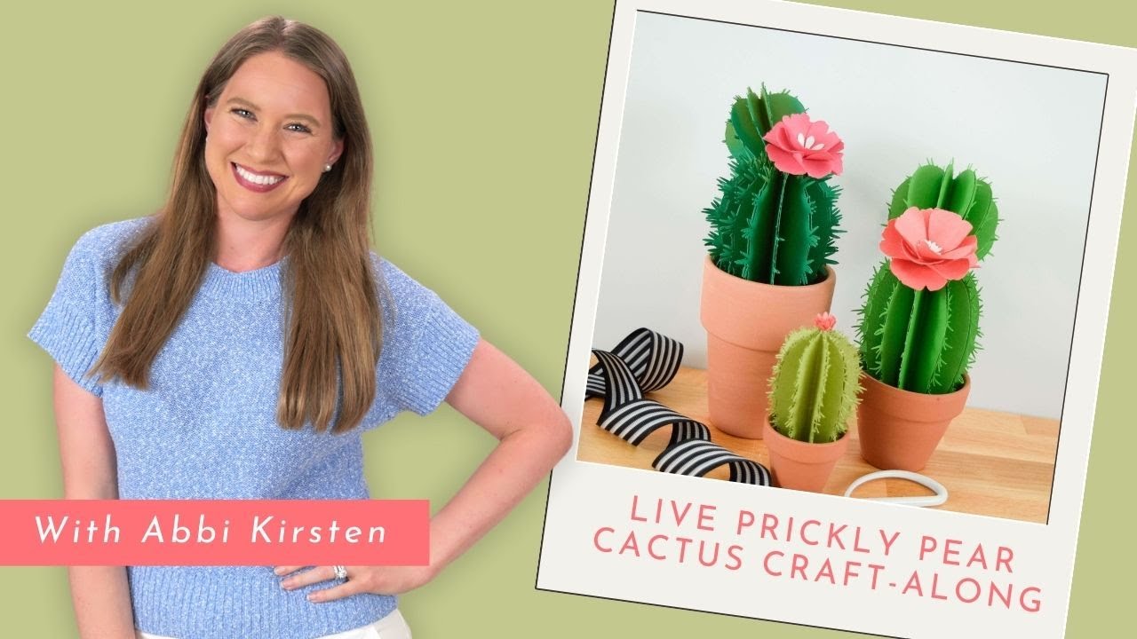 How to Make a Prickly Pear Paper Cactus – Paper Plants for Housewarming and Home Decor