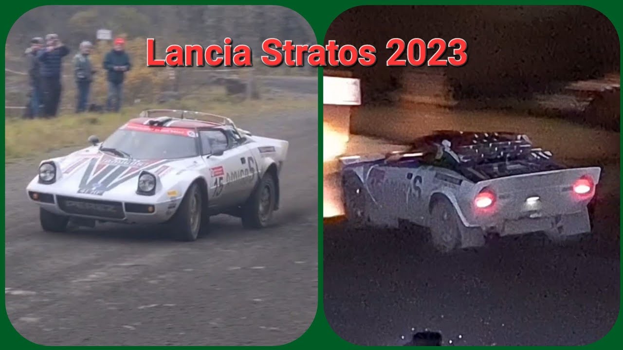 🎶 Sweet sound of Lancia Stratos driven by Seb Perez on 2023 Roger Albert Clark Rally