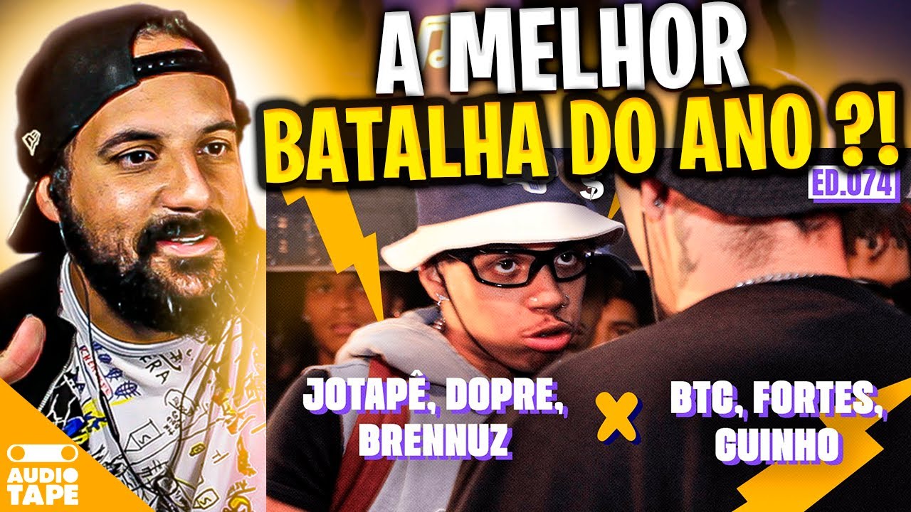 (MELHOR DO ANO!) JOTAPÊ, DOPRE e BRENNUZ x BTC, FORTES e GUINHO | BDS TRIOS - AUDIO TAPE REACT