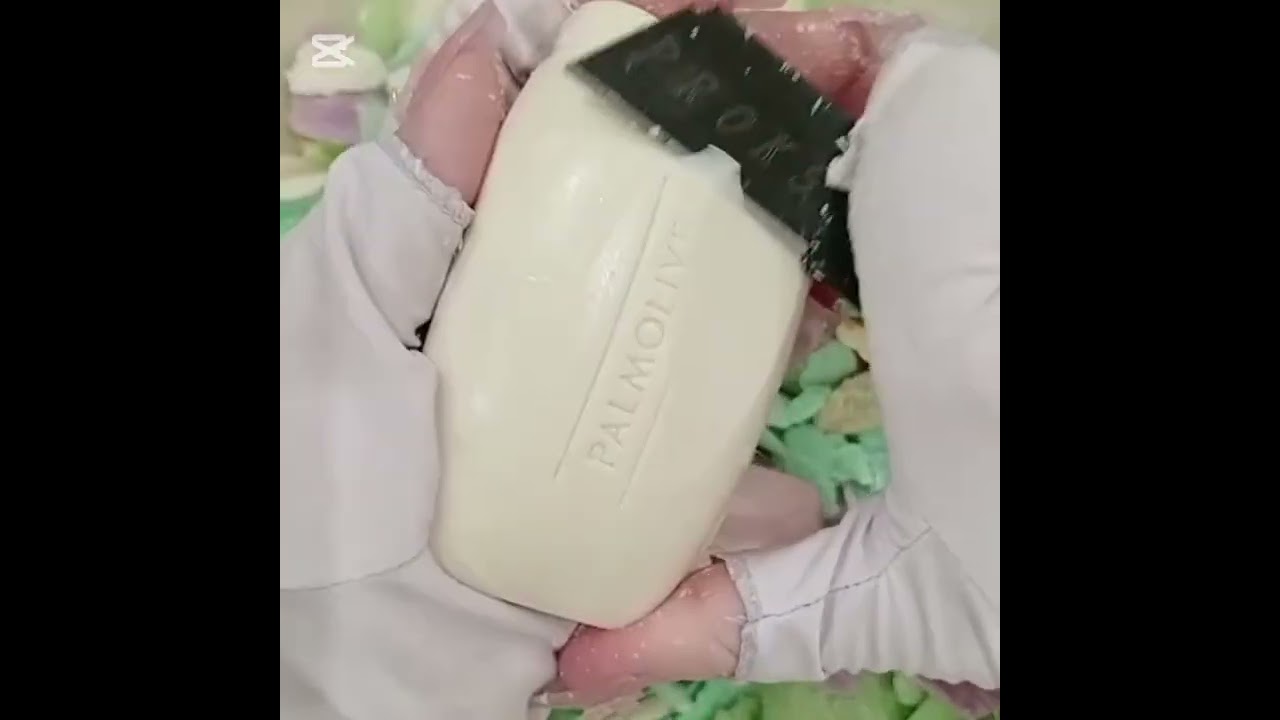 ASMR🧼SOAP🫧 #asmr #asmrsoap #asmrsounds #asmrvideo #soap #soapcutting #soapasmr #soapcarving #satisfy