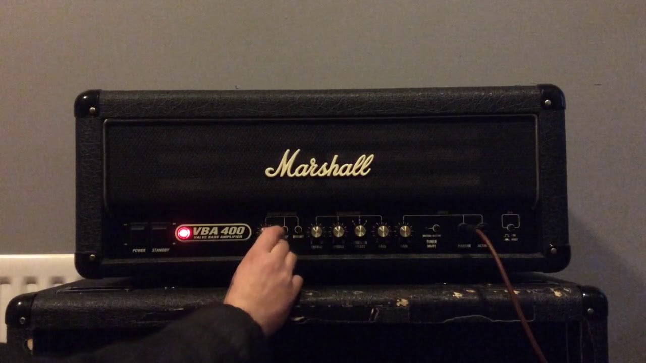 Marshall VBA400 bass amp