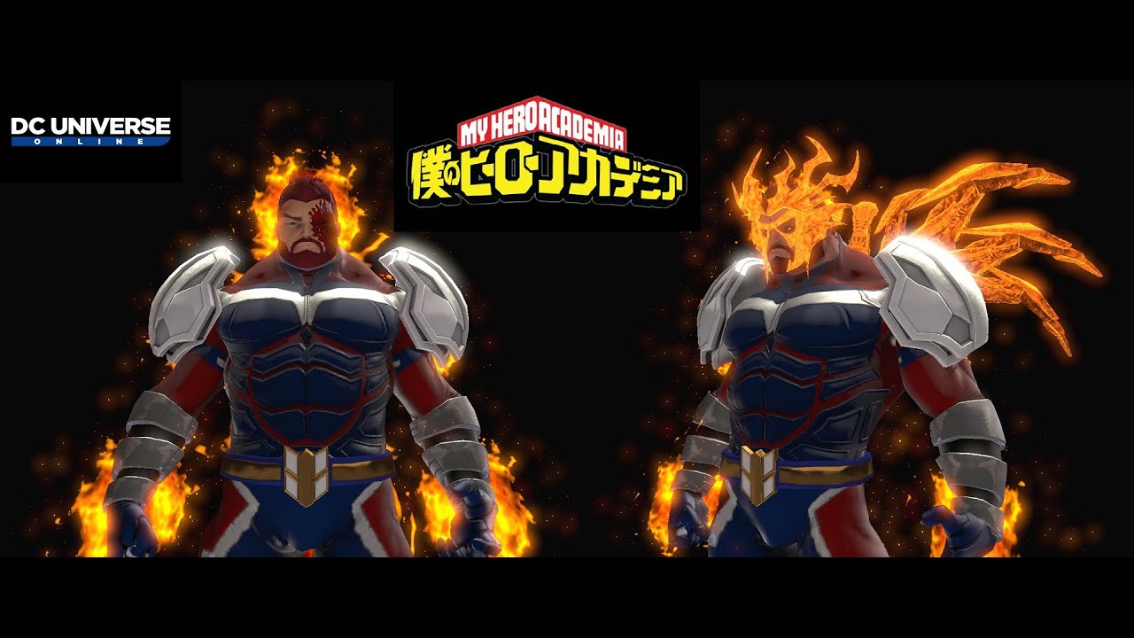 Endeavor My Hero Academia Style Dcuo