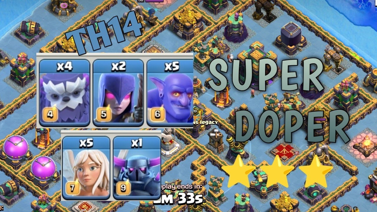 Wow YetiBowlersSmash Is Very Powerful In Clash Of Clans | TH14 Attack Strategy | Live Attacks | COC