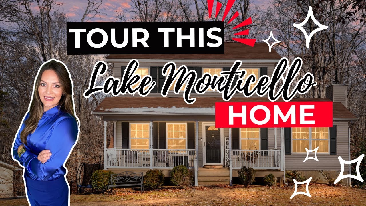 Lake Monticello Exclusive Inside Look | 11 Horseback Lane Palmyra