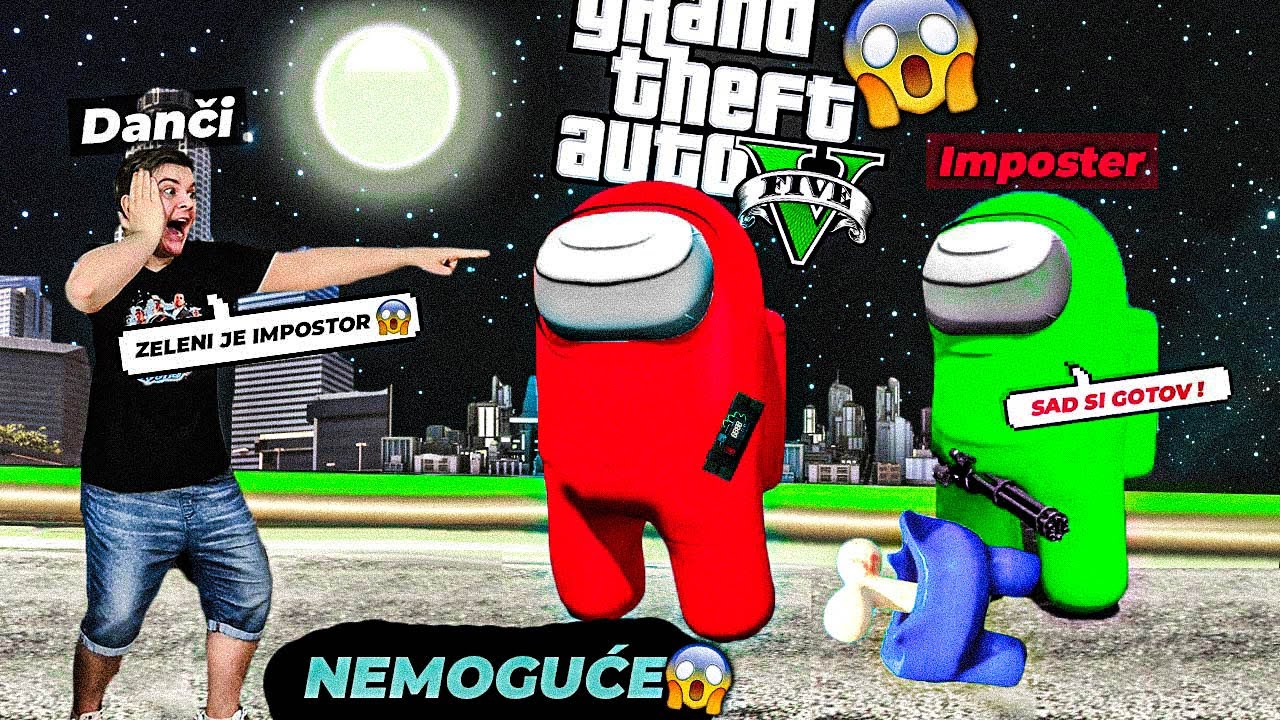 AMONG US U GTA 5😱 *nemoguće* (ovo je kraj)