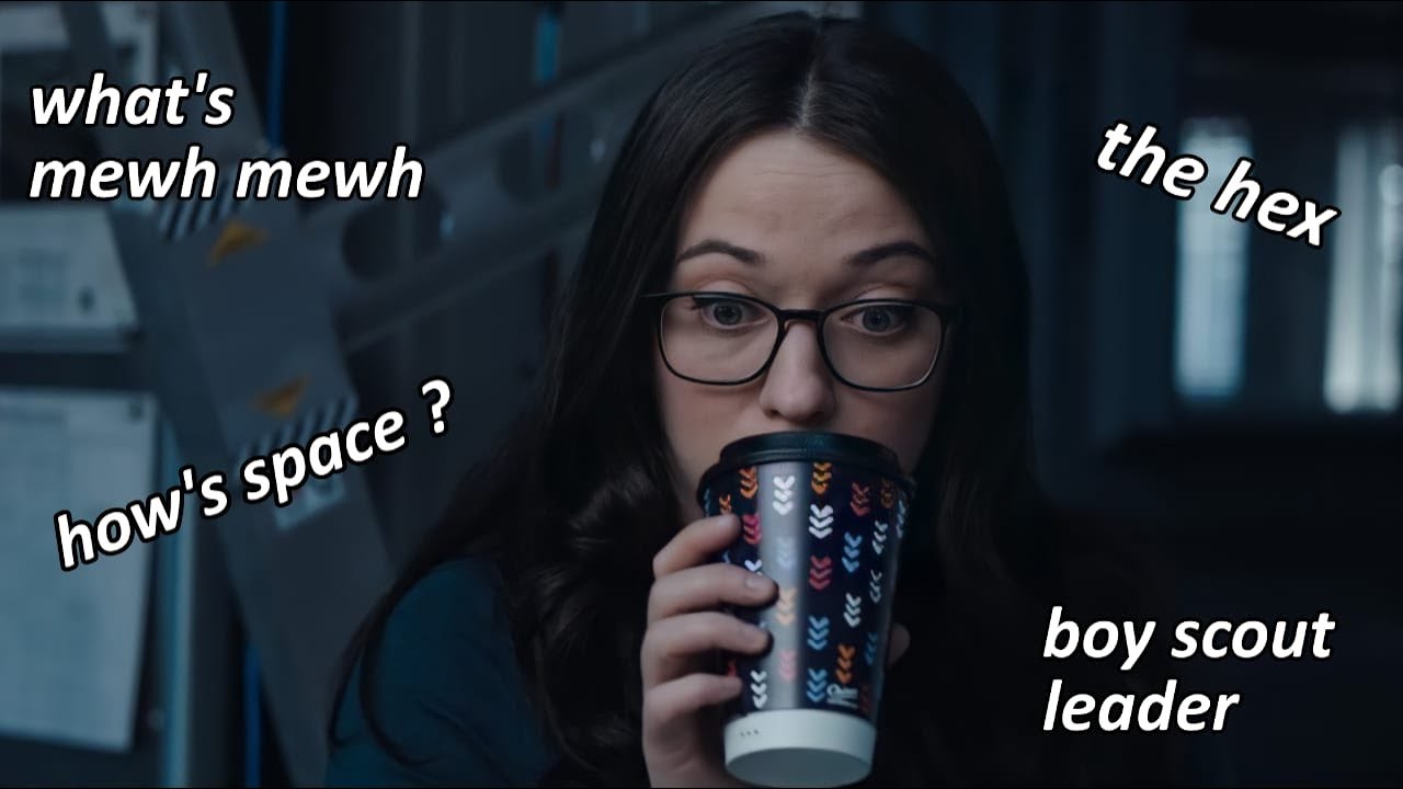 darcy lewis being iconic for almost 3 minutes straight