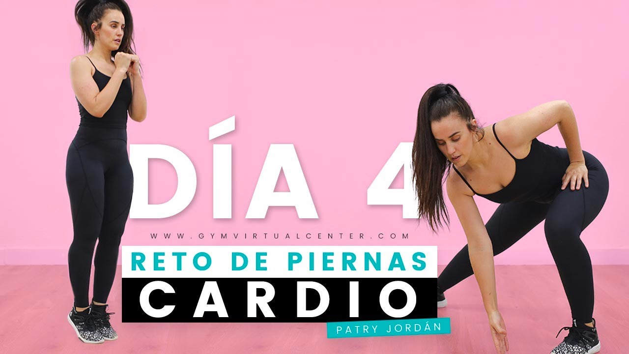 RETO 7 PIERNAS PERFECTAS | Adelgaza piernas con cardio intenso  - Día 4
