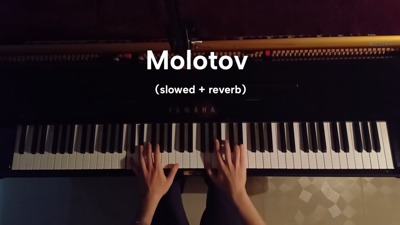 Molotov – Lazza | Slowed + Reverb Piano Version