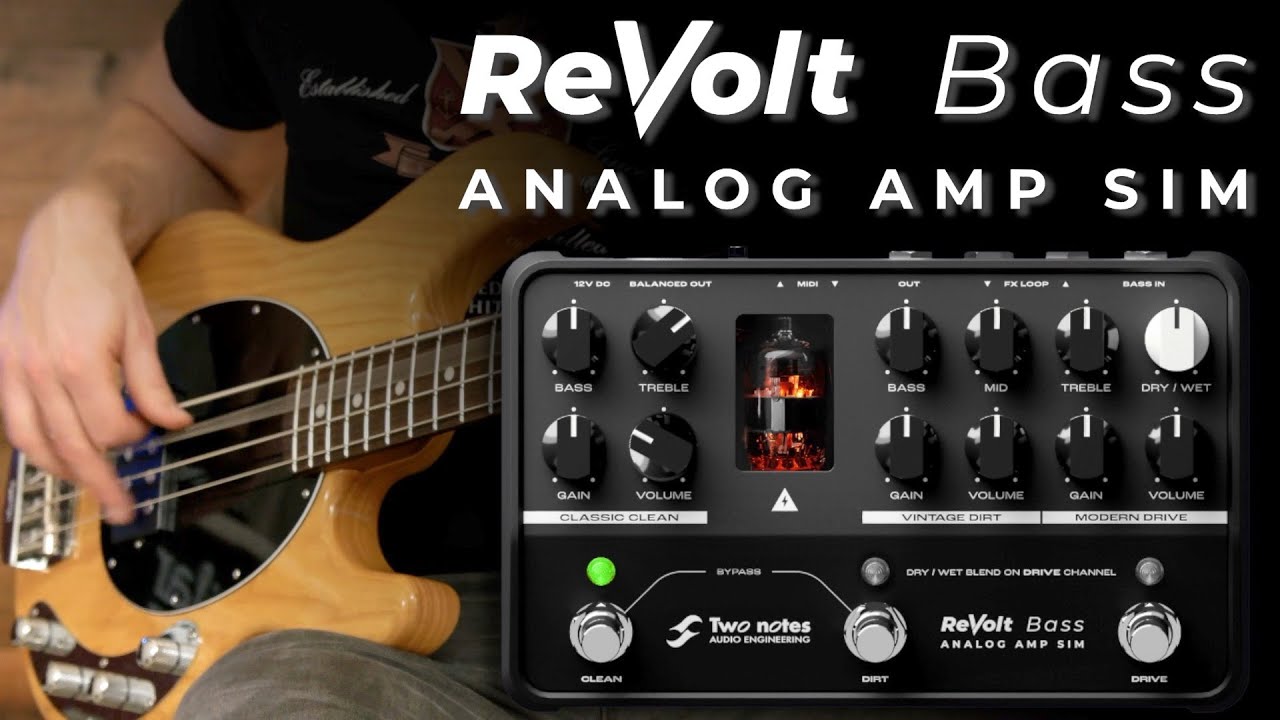 Real Tube Warmth for Any Gig // Two Notes Revolt Bass Analog Amp Simulator