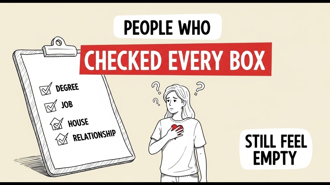 Why You Feel Empty After Doing Everything Right