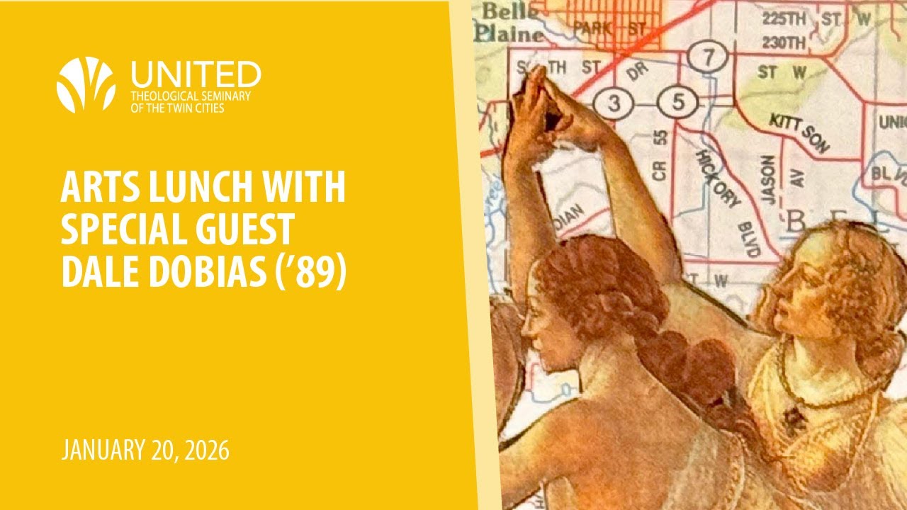 Arts Lunch with Special Guest Dale Dobias (’89) | United Theological Seminary of the Twin Cities