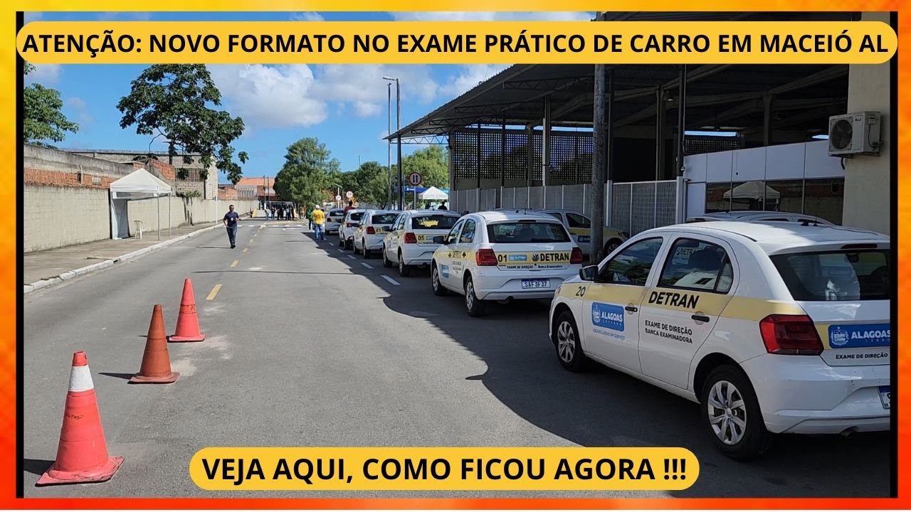 COMO FICOU A NOVA MUDANÇA NA PISTA DE EXAME DA CATEGORIA ( B ) CARRO - NO DETRAN EM MACEIÓ AL