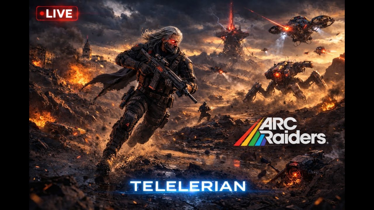🔴 LIVE Telelerian - Starting a new journey in ARC Raiders