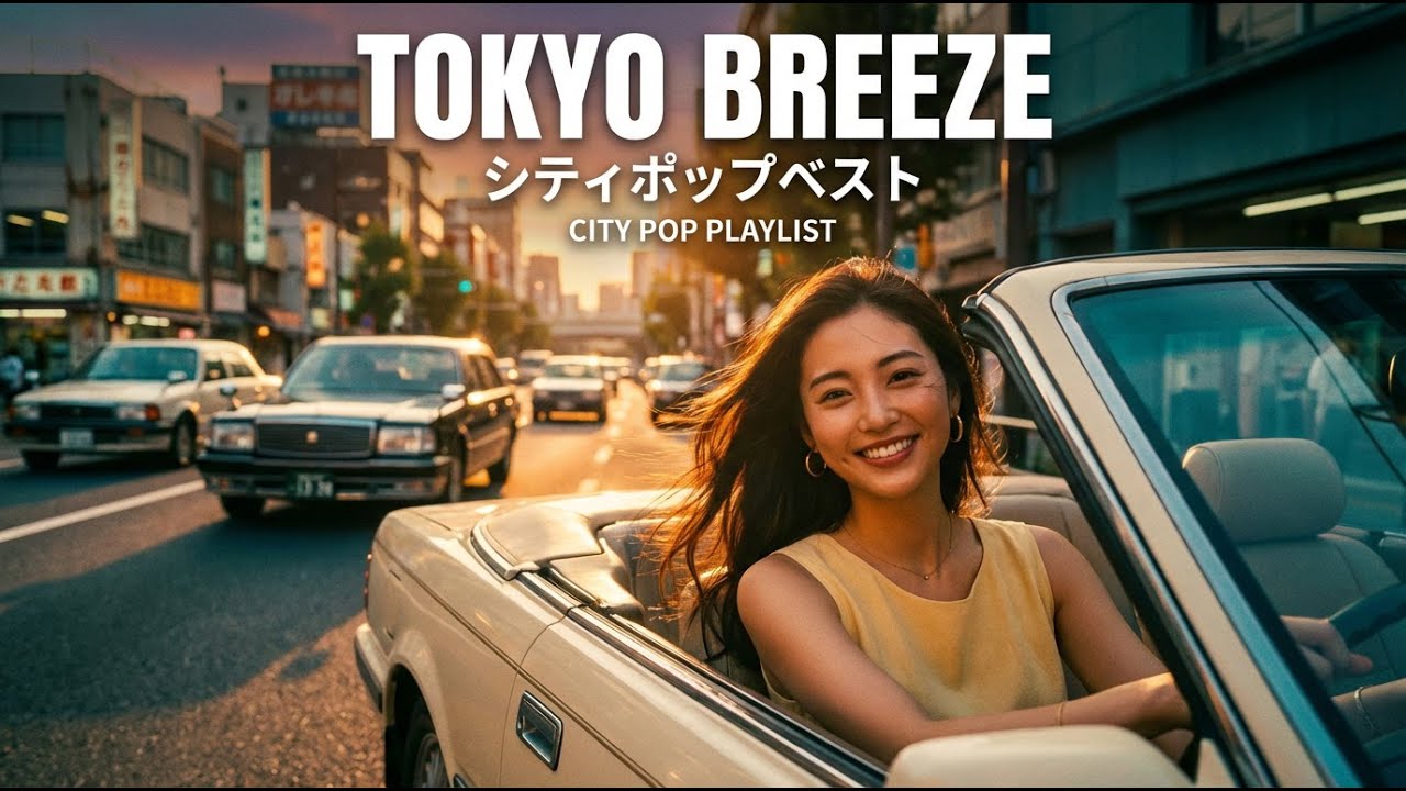 ポップ | Smooth Japanese Urban NightsTokyo Breeze 🌌 永遠のシティポップ | Late Night Tokyo City Vibes