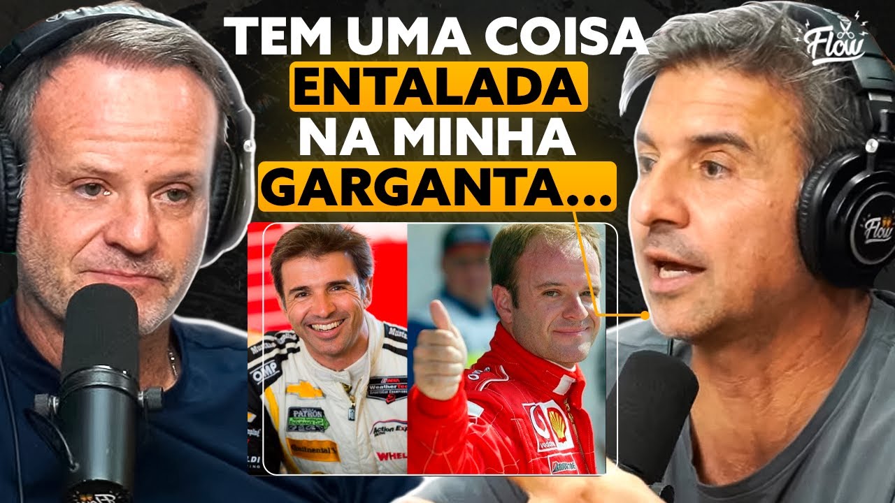 RIVAIS da Fórmula 1 se ENCONTRAM no Flow [Rubinho Barrichello X Christian Fittipaldi]