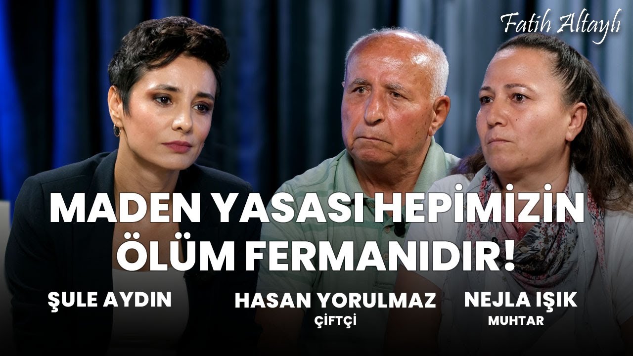 Maden yasası hepimizin ölüm fermanıdır! / Şule Aydın & Hasan Yorulmaz & Nejla Işık