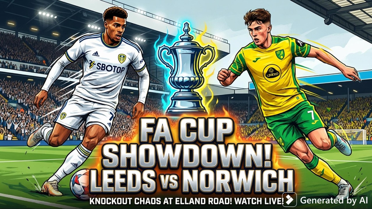 Leeds United vs Norwich City FA Cup Clash!