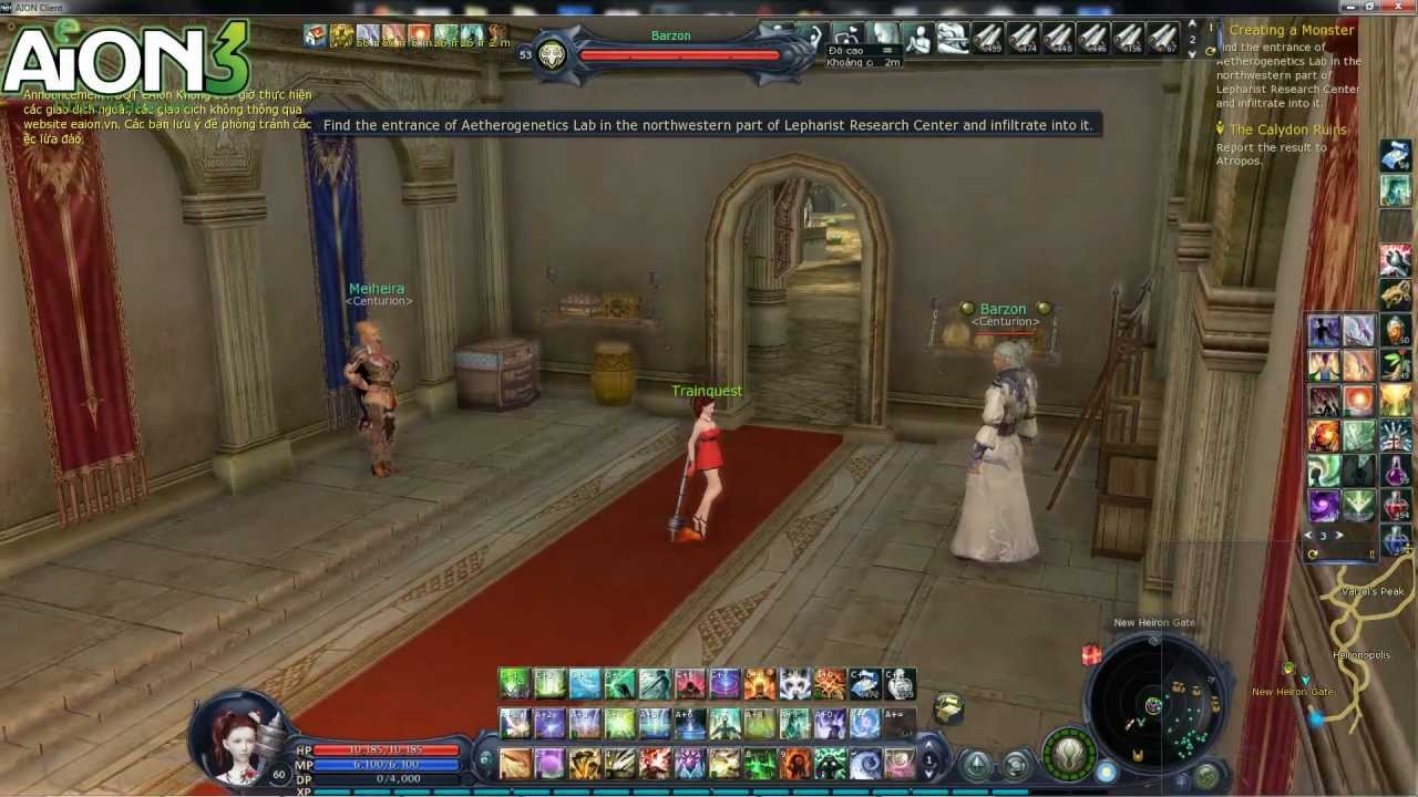 Creating a Monster eAion Quest