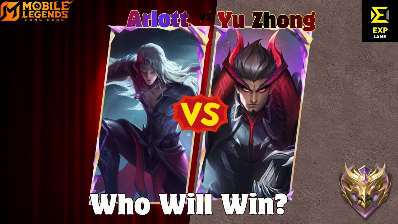 Arlott vs Yu Zhong, who would win the crown of best exp laner. Strongest exp laner