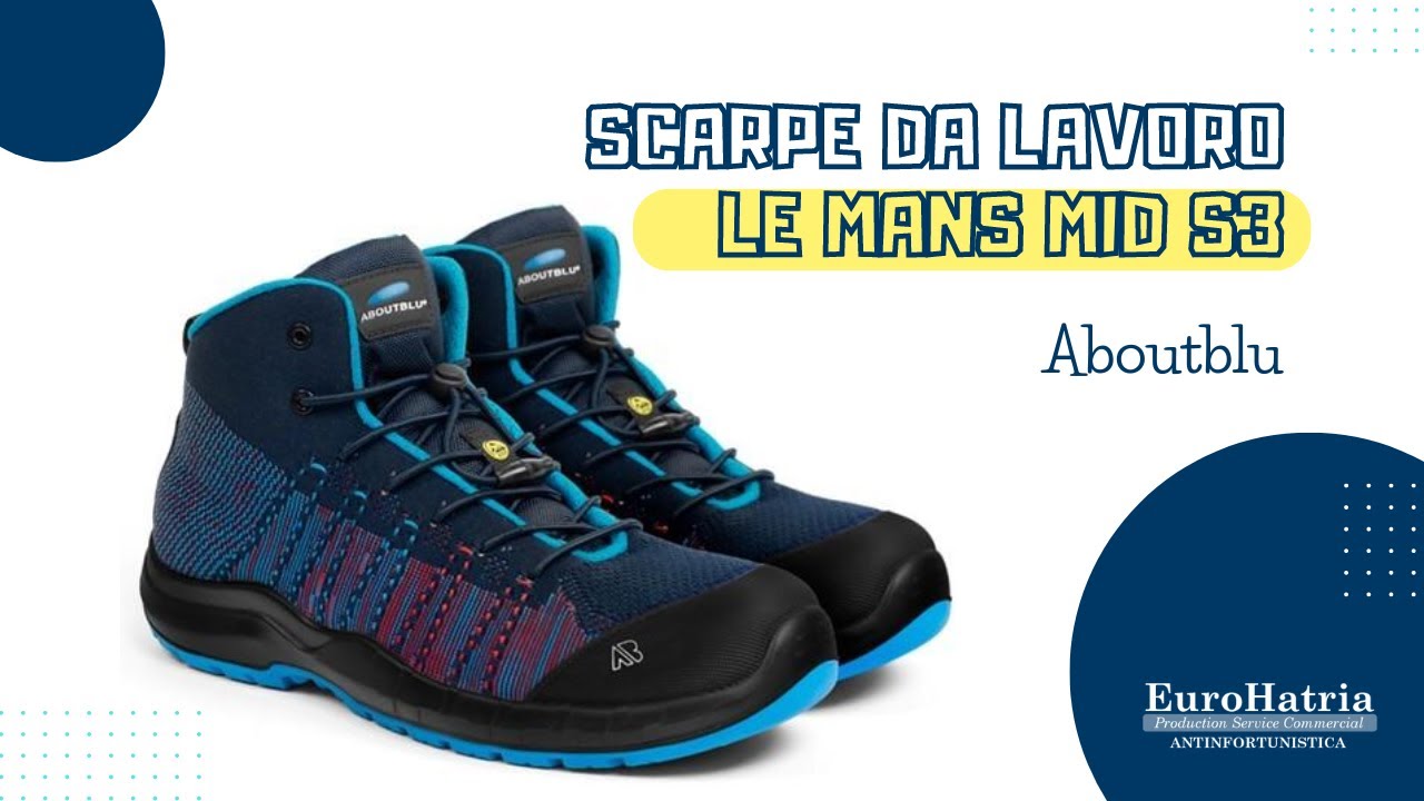 Scarpa da lavoro Le Mans Mid S3