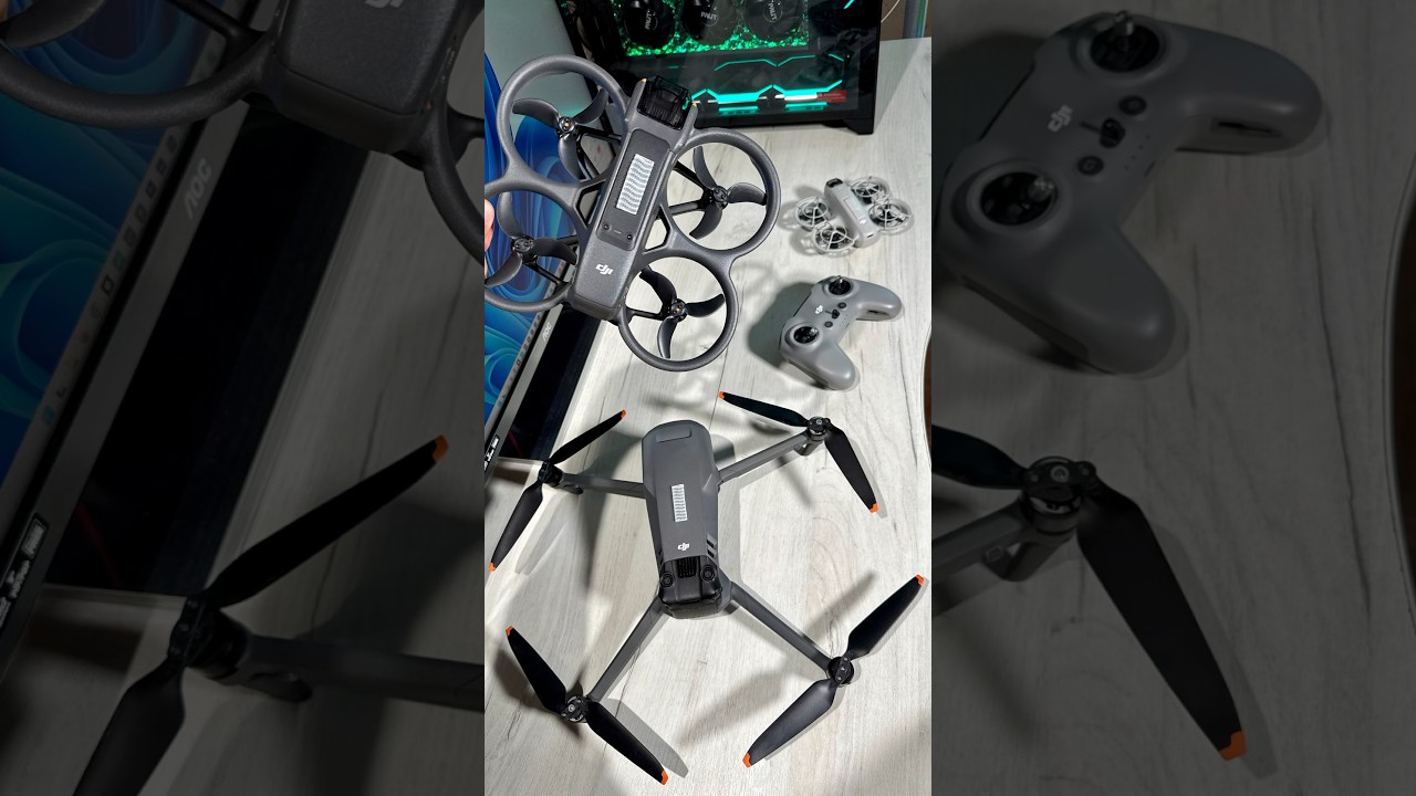 Какой дрон лучше выбрать в 2025 году новичку для видео и фото съемок #shorts #drone #viralvideo