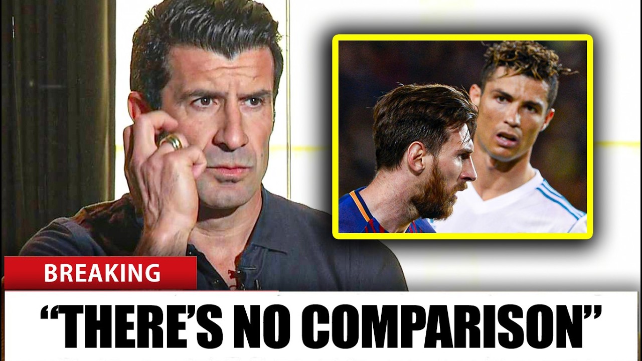 Figo's Comment About Messi That Made Cristiano Tremble