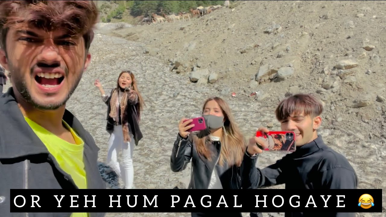 BARAF DEKH K PAGAL HOGAYE 😂💁🏻‍♂️ LET’S PLAY |HUSSAIN TAREEN~VLOG||