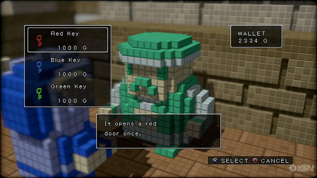 3D Dot Game Heroes Secrets (IGN Strategize)