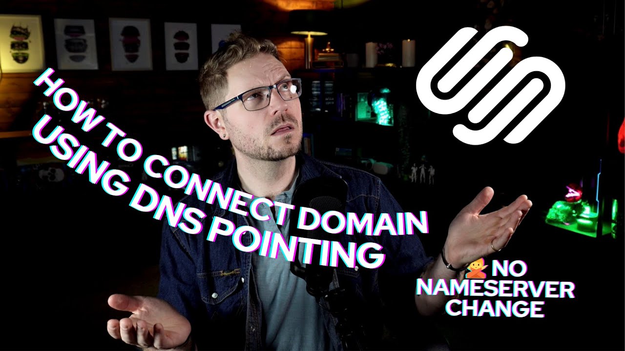 [REAL-TIME] How to connect a domain to Squarespace with DNS records, and no namesever change