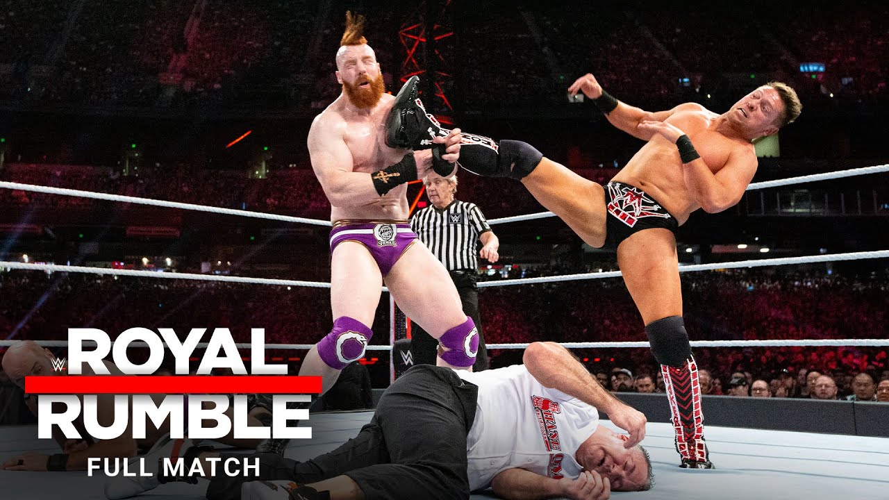 FULL MATCH - Miz & Shane McMahon vs. The Bar  – SmackDown Tag Team Titles Match: Royal Rumble 2019