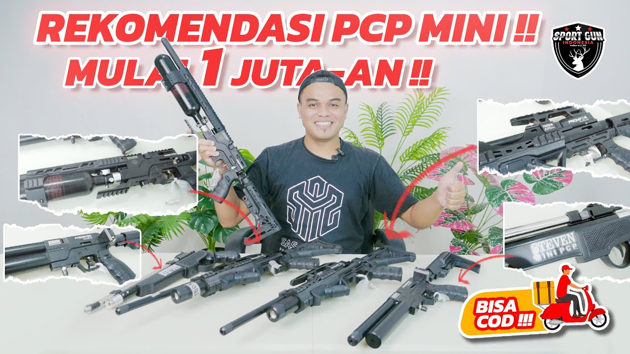 Rekomendasi Pcp Mini Harga 1 Jutaan!! Daftar Harga Senapan Angin Mini / Bogel Promo Desember 2025