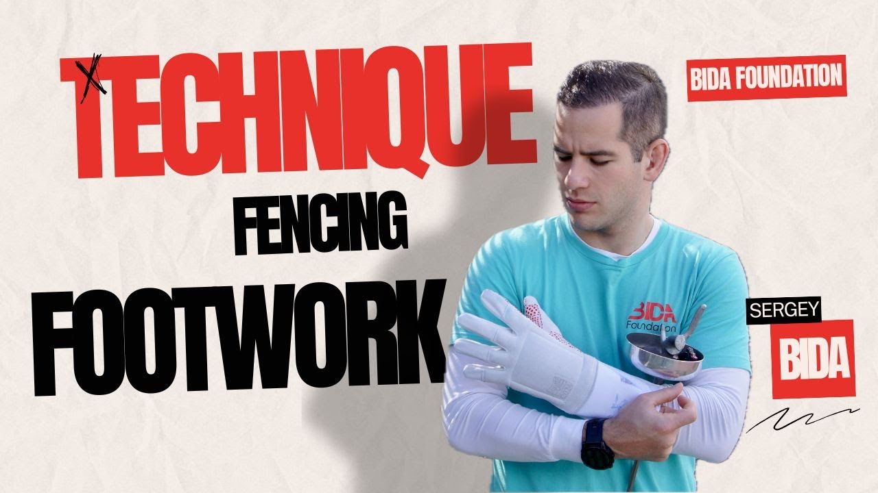 Technique Fencing Footwork With Sergey Bida By Bida Foundation (Intermediate)