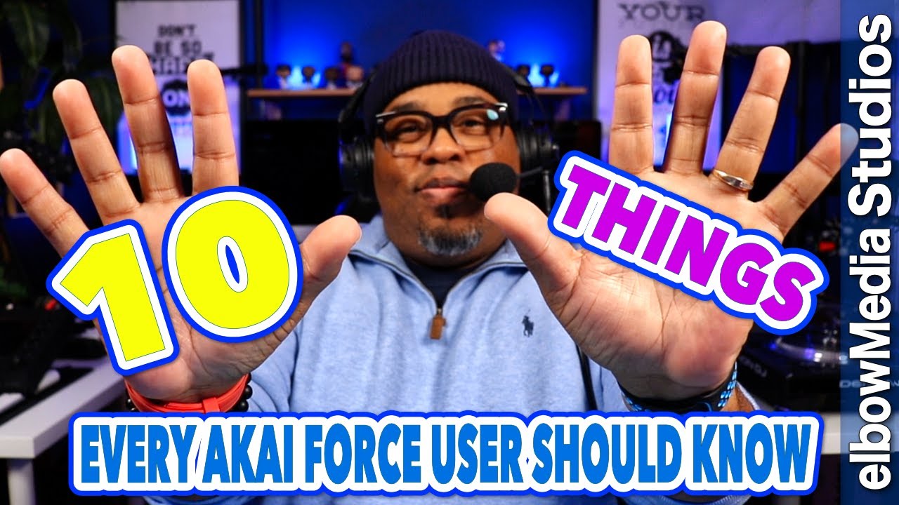 ✅ 10 Things Every Akai Force User Must Know When Making Music on this Machine! 🤯 💯