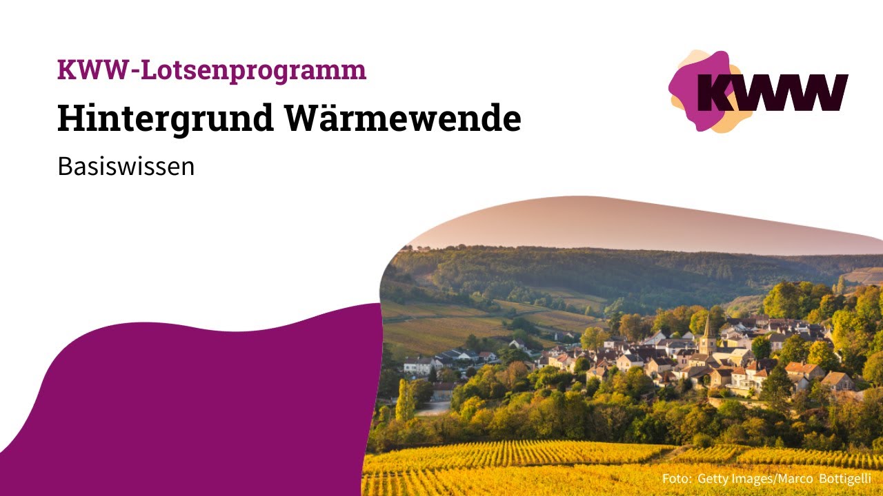 Hintergrund W&auml;rmewende | KWW-Lotsenprogramm: Basiswissen