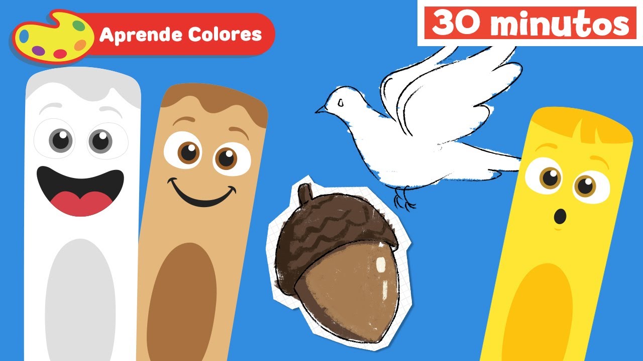 Aprende colores para bebés | La Pandilla de Colores | Dibujos Animados | Mi Primera Universidad