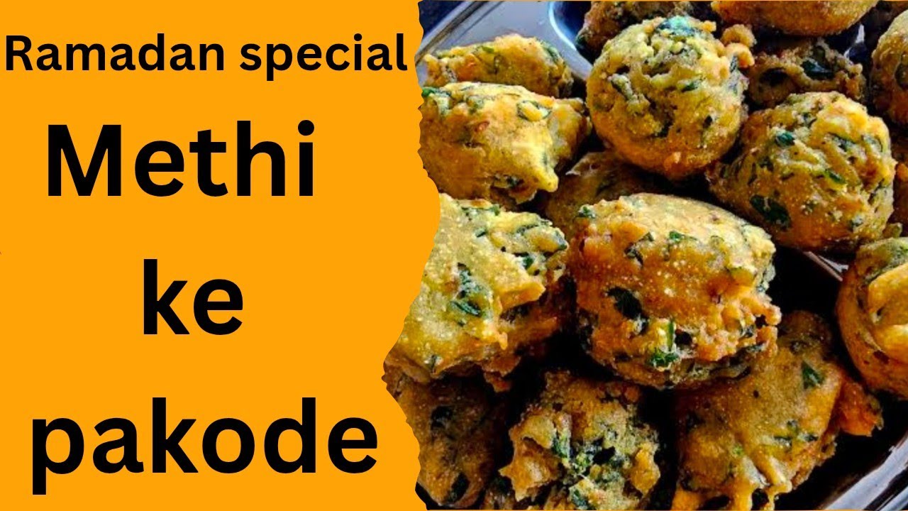 इफ्तारी स्पेशल पकोड़ा 🧆methi na gota|Gujarat's Famous Methi pakoda | Hibakitchen-13